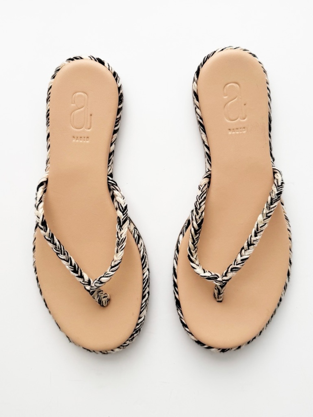Antolina Paris Boe Braided Cotton Thong Sandal | 37